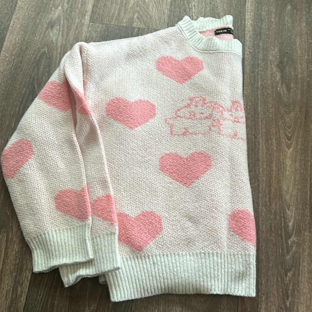 Pink sweater